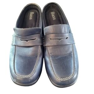 Ladies Bass  leather mules size 10